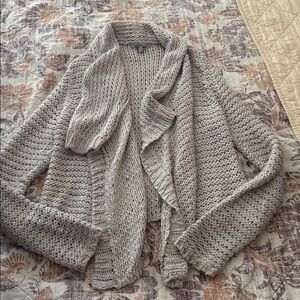 Charlotte Russe Cream Knit Sweater